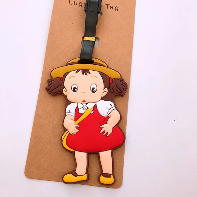 My Neighbor Totoro & Spirited Away No Face Soft Rubber Keychain