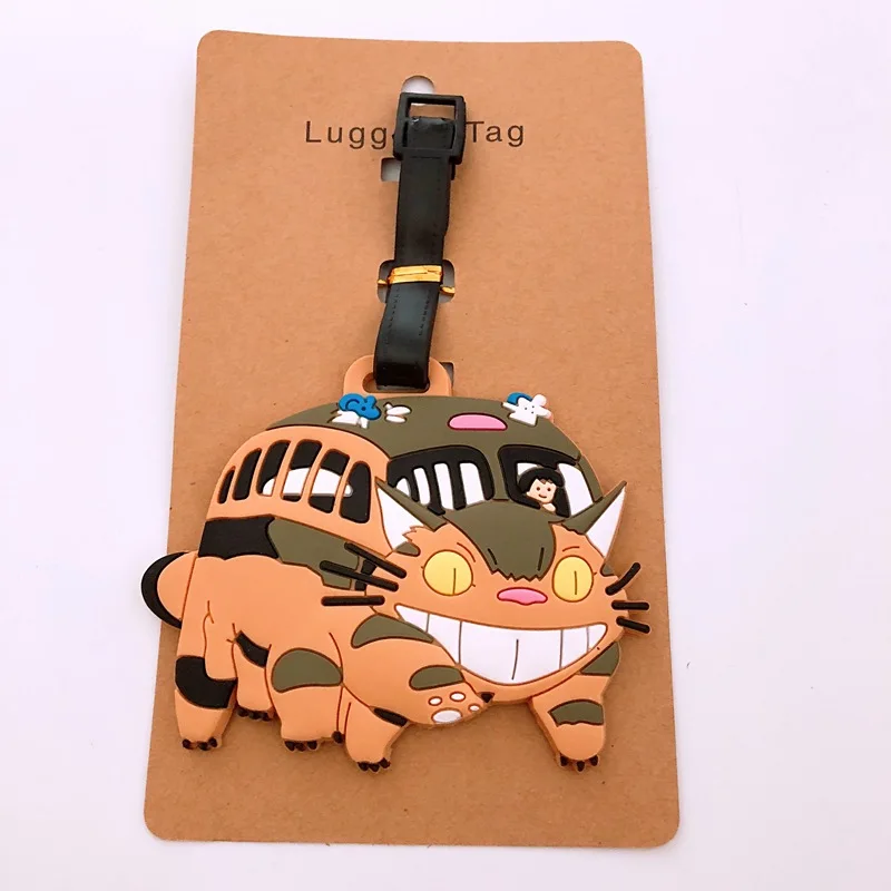 My Neighbor Totoro & Spirited Away No Face Soft Rubber Keychain