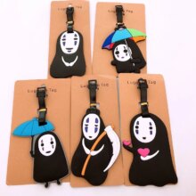 My Neighbor Totoro & Spirited Away No Face Soft Rubber Keychain My Neighbor Totoro & Spirited Away No Face Soft Rubber Keychain