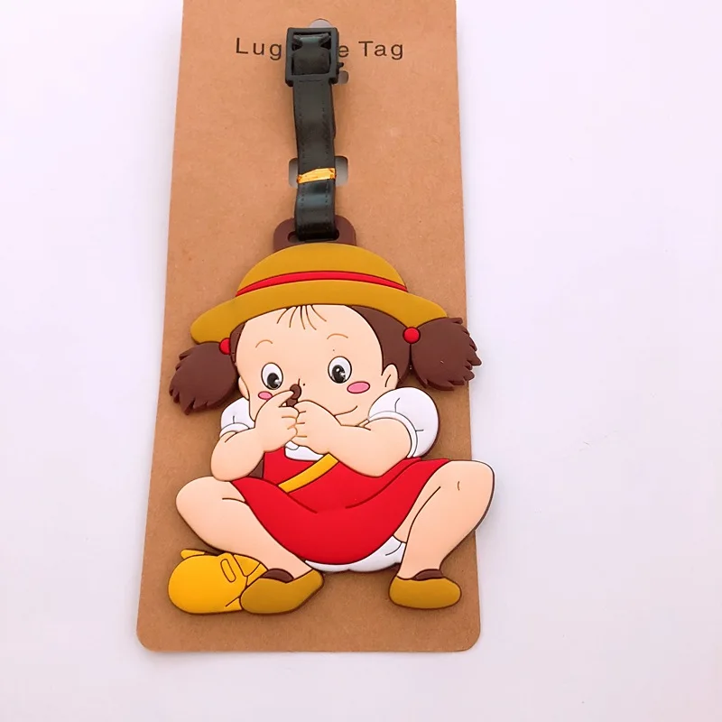 My Neighbor Totoro & Spirited Away No Face Soft Rubber Keychain