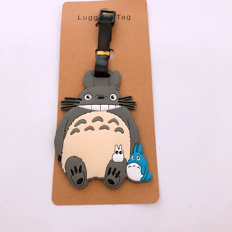 My Neighbor Totoro & Spirited Away No Face Soft Rubber Keychain