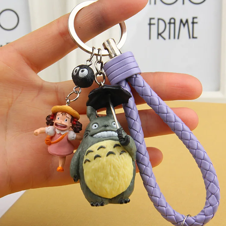 My Neighbor Totoro Doll PVC Keychain