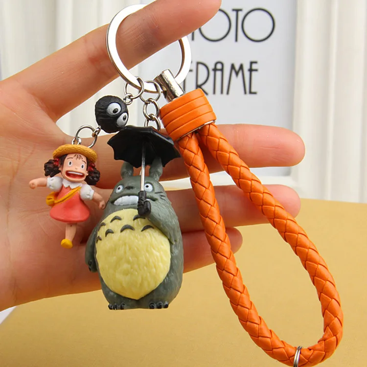 My Neighbor Totoro Doll PVC Keychain