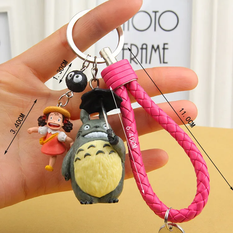 My Neighbor Totoro Doll PVC Keychain