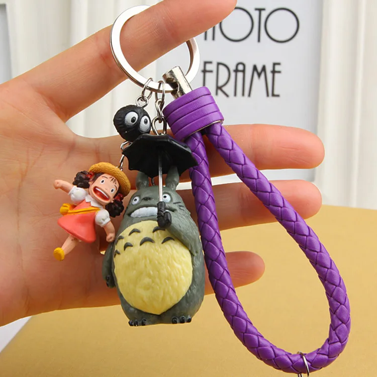 My Neighbor Totoro Doll PVC Keychain