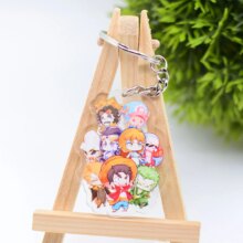 Totoro & Sailor Moon Cartoon Double Sided One Piece Key Chain Totoro & Sailor Moon Cartoon Double Sided One Piece Key Chain