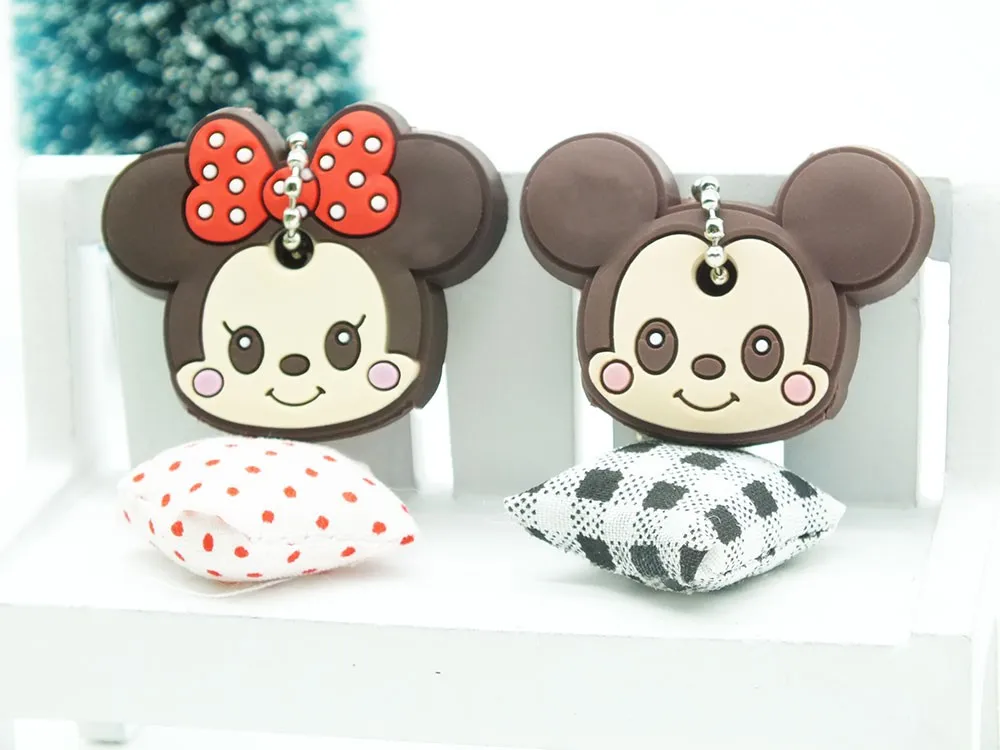 Hero/Bear/Totoro Cartoon Silicone Key Chains