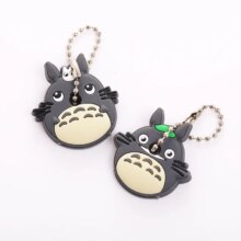 Hero/Bear/Totoro Cartoon Silicone Key Chains Hero/Bear/Totoro Cartoon Silicone Key Chains