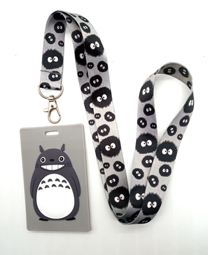 My Neighbor Totoro Cartoon Card ID Holder With Hanging String