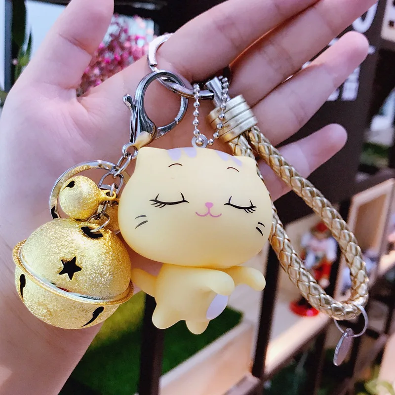 Kitten Cat Totoro Anime Kawaii Keyring