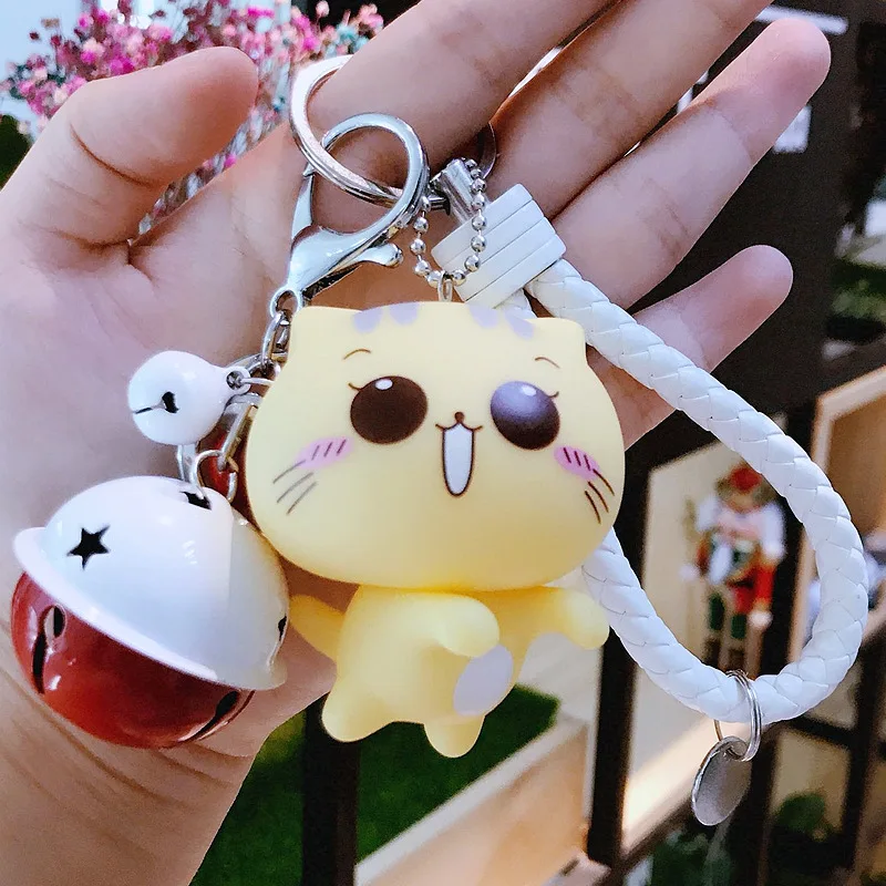 Kitten Cat Totoro Anime Kawaii Keyring