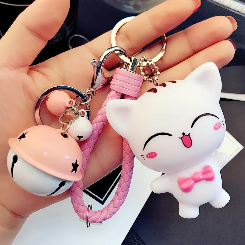 Kitten Cat Totoro Anime Kawaii Keyring