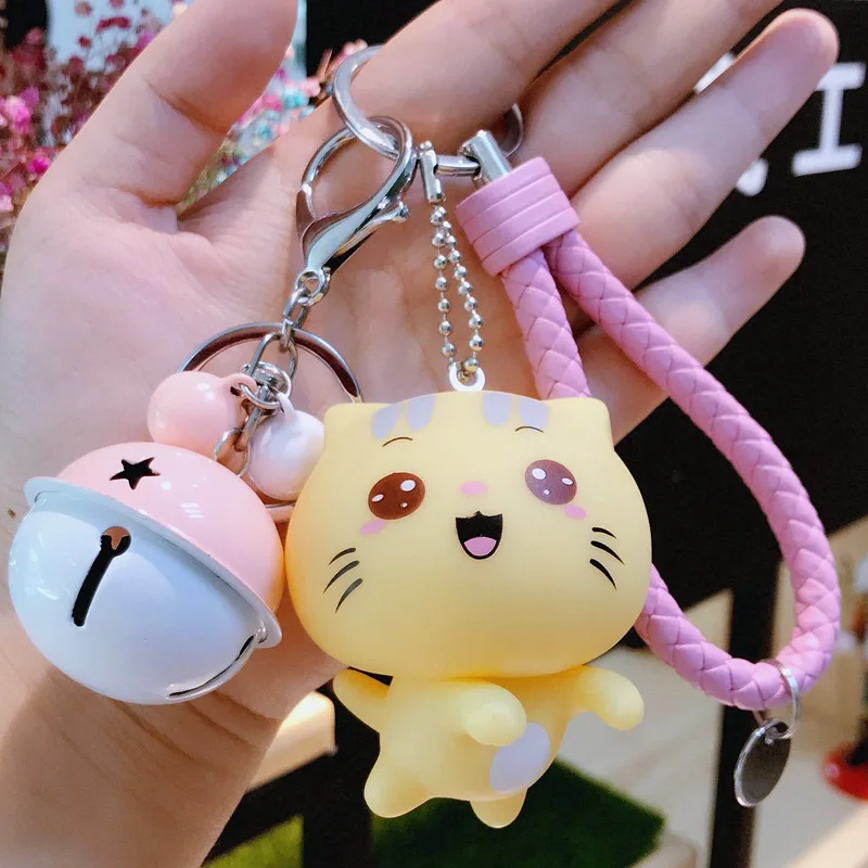 Kitten Cat Totoro Anime Kawaii Keyring