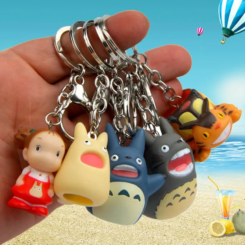 My Neighbor Totoro Cartoon PVC Keychain