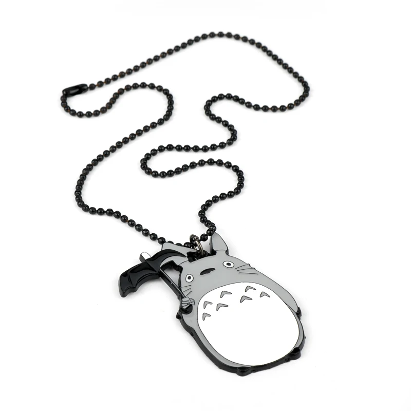 My Neighbor Totoro Anime Metal Keychain And Necklace