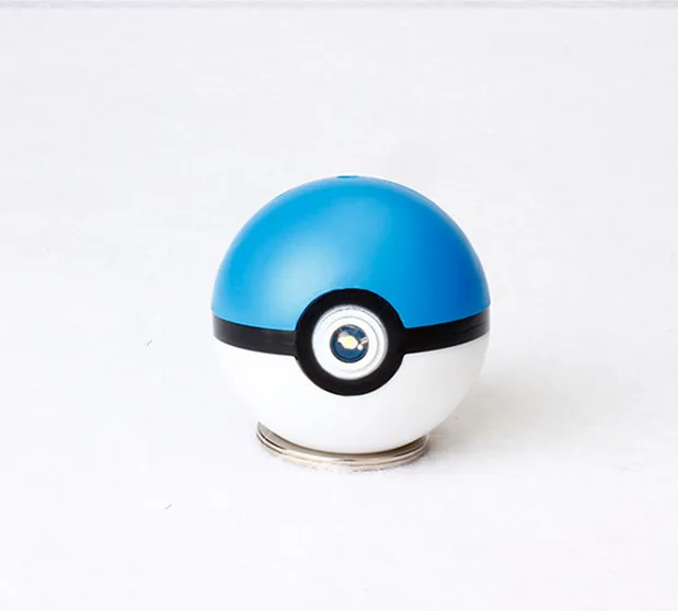 Pokemon Pikachu Pokeball LED Light & Sound Cosplay Toys Keyring