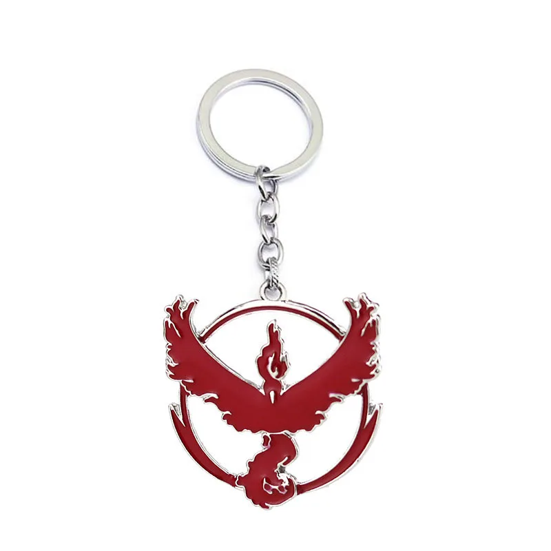 Pokemon Anime Valor Mystic Instinct Keyring