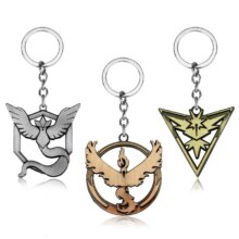 Pokemon Anime Valor Mystic Instinct Keyring Pokemon Anime Valor Mystic Instinct Keyring
