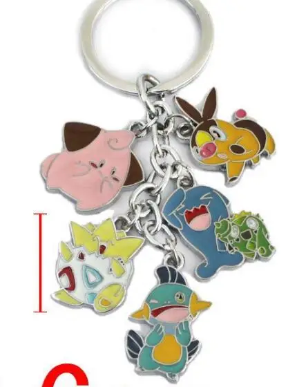 Pokemon Pikachu Anime Pocket Monster Cosplay Keychain