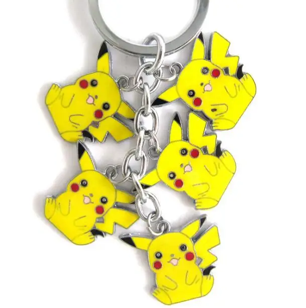 Pokemon Pikachu Anime Pocket Monster Cosplay Keychain