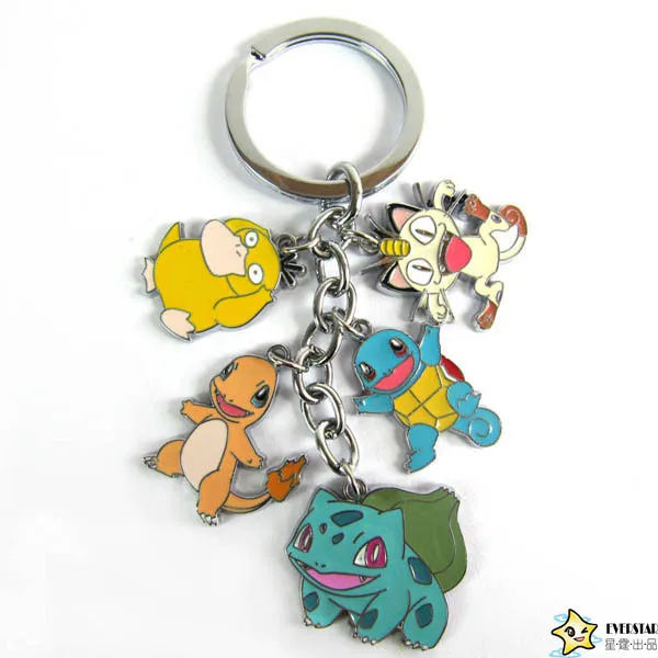 Pokemon Pikachu Anime Pocket Monster Cosplay Keychain