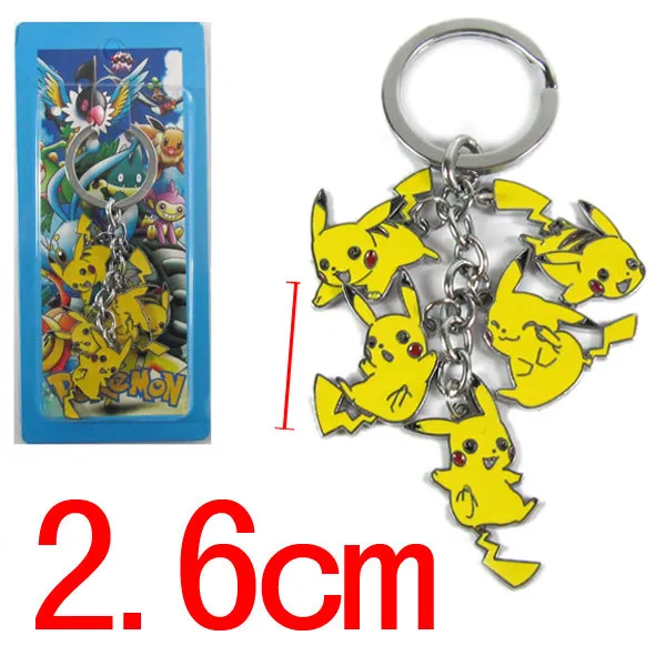 Pokemon Pikachu Anime Pocket Monster Cosplay Keychain