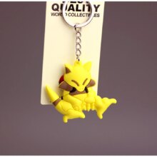 Pokemon 3D Mini Pikachu Charmander Squirtle Bulbasaur Anime Keychain Pokemon 3D Mini Pikachu Charmander Squirtle Bulbasaur Anime Keychain