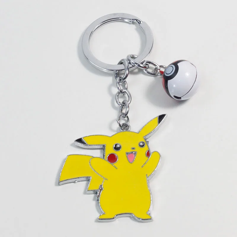 Pokemon Pikachu Anime Metal Keychain