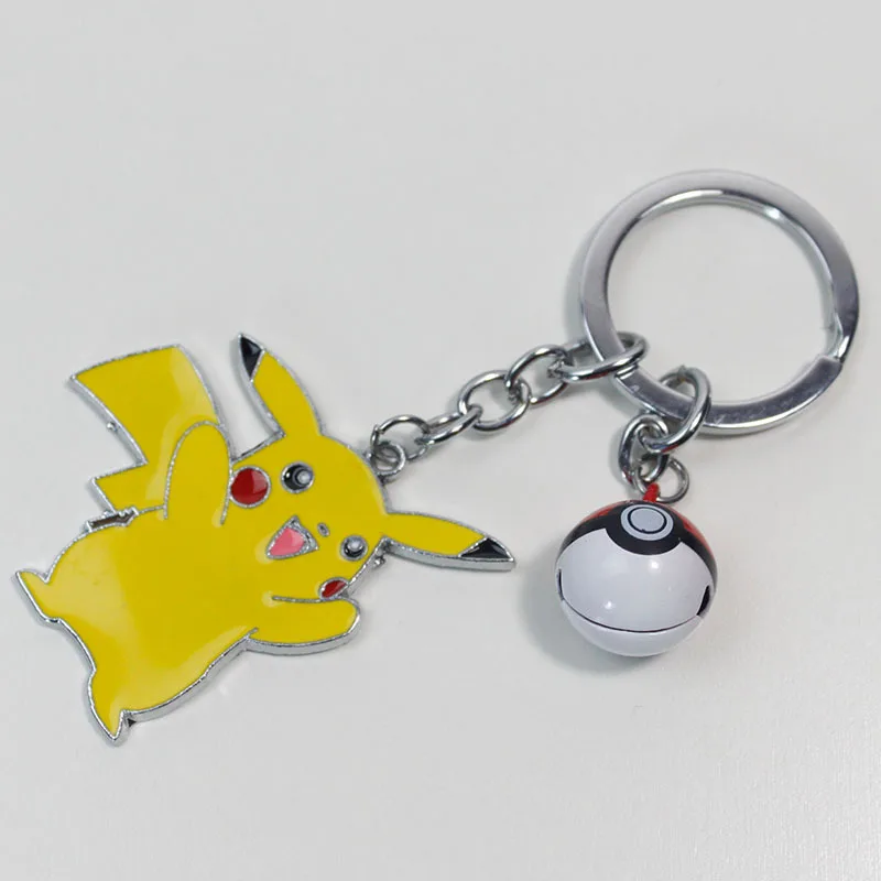 Pokemon Pikachu Anime Metal Keychain