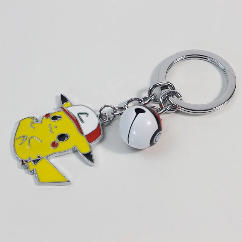 Pokemon Pikachu Anime Metal Keychain