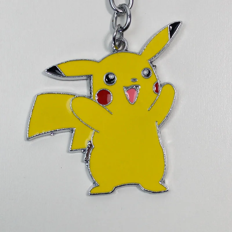 Pokemon Pikachu Anime Metal Keychain