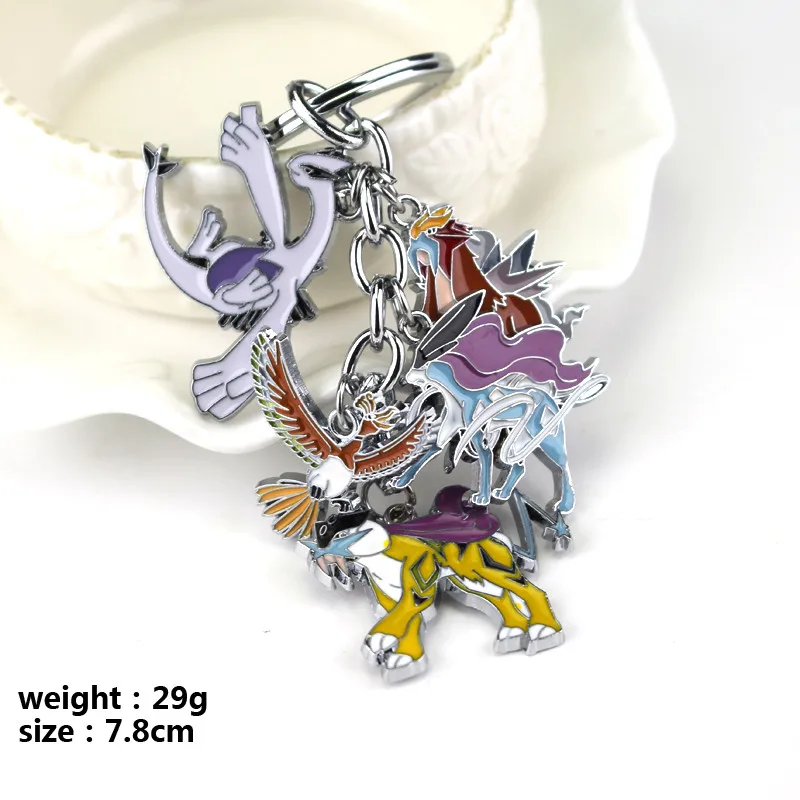 Pokemon Pikachu Bulbasaur Gastly Chansey Squirtle Anime Figures PVC Keychains Pokemon Pikachu Bulbasaur Gastly Chansey Squirtle Anime Figures PVC Keychains