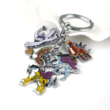 Pokemon Pikachu Bulbasaur Gastly Chansey Squirtle Anime Figures PVC Keychains Pokemon Pikachu Bulbasaur Gastly Chansey Squirtle Anime Figures PVC Keychains