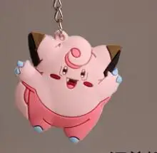 Pokemon 3D Mini Charmander Squirtle Bulbasaur Monster Anime Key Ring