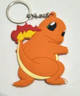 Pokemon Pocket Monster Pikachu Squirtle Charizard Charmander Anime Keychain