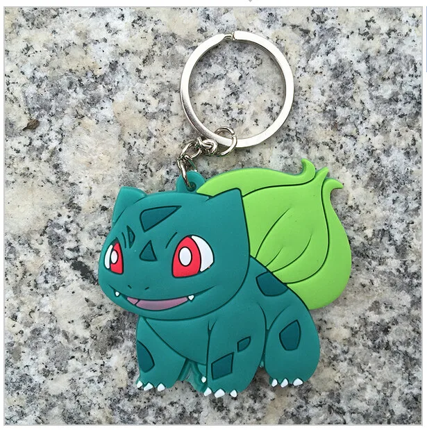 Pokemon Pocket Monster Pikachu Squirtle Charizard Charmander Anime Keychain