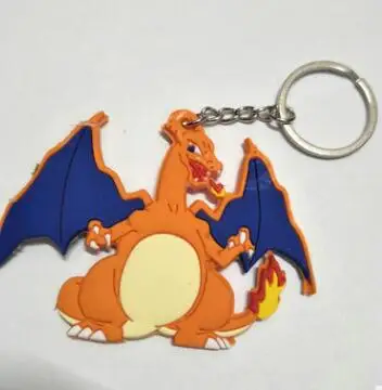 Pokemon Pocket Monster Pikachu Squirtle Charizard Charmander Anime Keychain