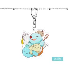 Anime Pokemon Squirtle Pikachu Psyduck Charmander Bulbasaur Toy Keychain Anime Pokemon Squirtle Pikachu Psyduck Charmander Bulbasaur Toy Keychain