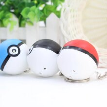 Pokemon Elf Poke Ball LED Sounds Shiny Keychain Pokemon Elf Poke Ball LED Sounds Shiny Keychain