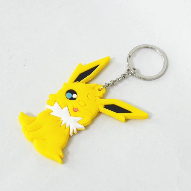 Eevee Vaporeon Jolteon Flareon Action Figures Toys  Key Chain