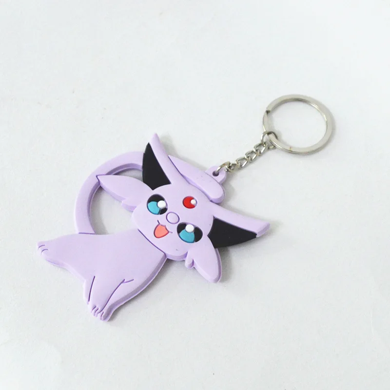 Eevee Vaporeon Jolteon Flareon Action Figures Toys  Key Chain