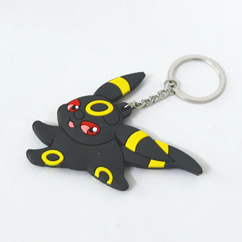 Eevee Vaporeon Jolteon Flareon Action Figures Toys  Key Chain