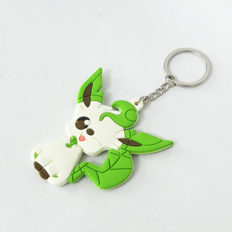 Eevee Vaporeon Jolteon Flareon Action Figures Toys  Key Chain