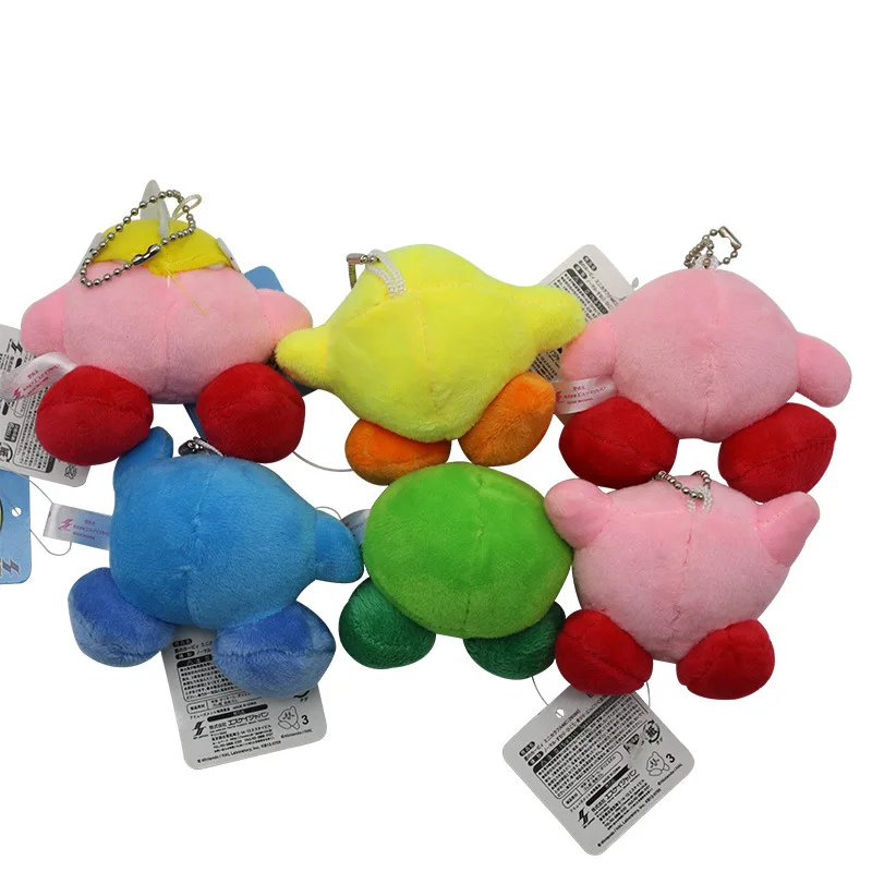 Kirby Game Character Soft Stuffed Toys Keychains Kirby Game Character Soft Stuffed Toys Keychains