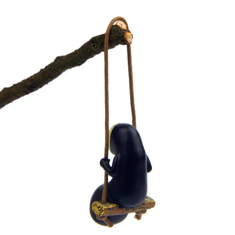 Spirited Away No Face Man Figure Cartoon Keychains