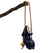Spirited Away No Face Man Figure Cartoon Keychains Spirited Away No Face Man Figure Cartoon Keychains