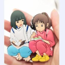 Anime Chihiro Ogino Miyazaki Cartoon Keychain Anime Chihiro Ogino Miyazaki Cartoon Keychain