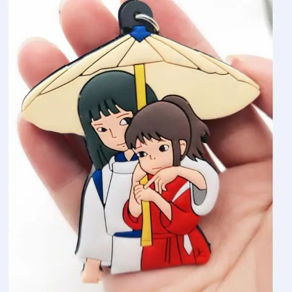 Anime Chihiro Ogino Miyazaki Cartoon Keychain Anime Chihiro Ogino Miyazaki Cartoon Keychain
