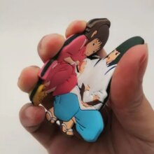 Anime Chihiro Ogino Miyazaki Cartoon Keychain Anime Chihiro Ogino Miyazaki Cartoon Keychain