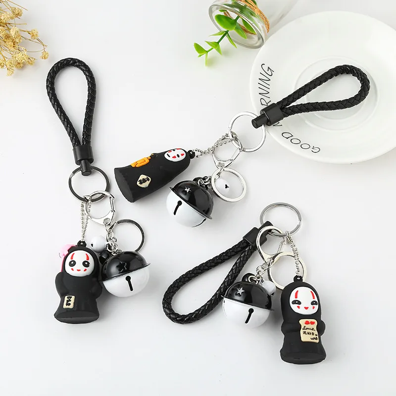Anime Faceless Cartoon Spirited Away Keychain Pendent